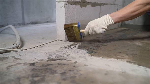 SJ Waterproofing Pros Interior Drainage System coverage map for Davidson, NC and surrounding area